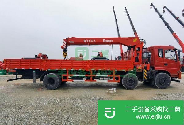 河北出售二手宏昌天馬12噸前四后四隨車吊