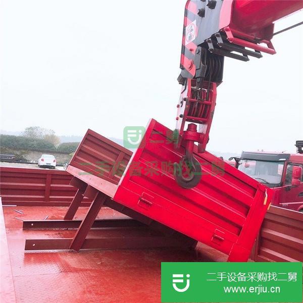 湖北出售二手前四后八程力16噸隨車吊