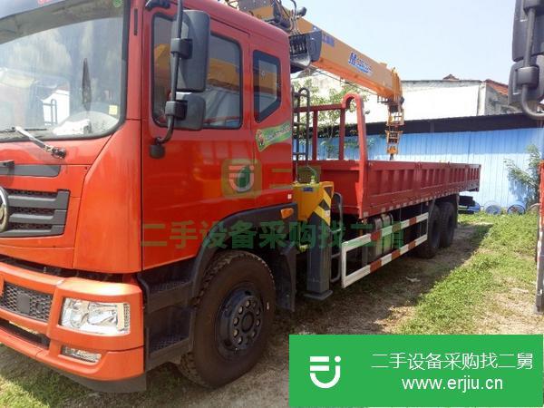 廣西出售二手東風(fēng)特商后雙橋徐工12噸4節(jié)臂隨車吊