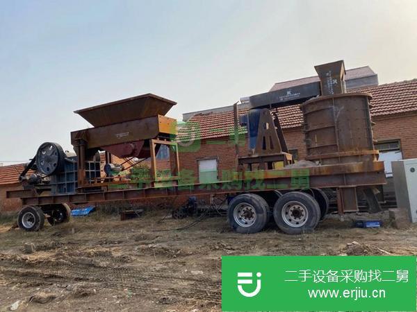 江蘇出售二手移動(dòng)制砂機(jī)