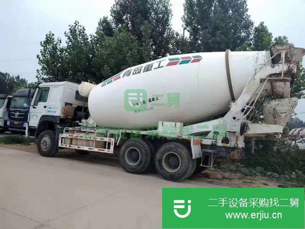 河南出售二手豪沃攪拌車國五排放大14方手續齊全