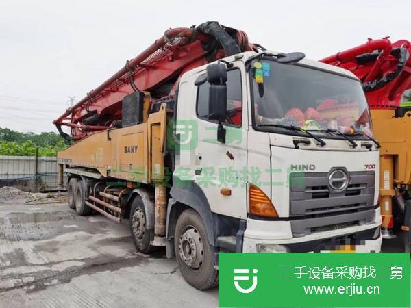 湖南出售二手日野56米6節(jié)臂泵車車況原板原漆