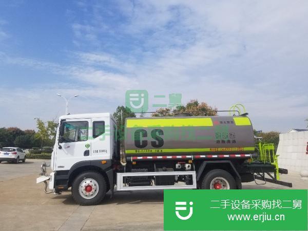 湖北出售二手東風13噸國六園林綠化灑水車