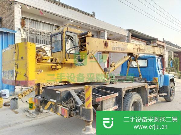 山西出售二手鐵象8噸吊車原車漆