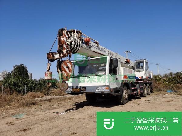 安微出售二手中聯25噸五節臂吊車車況很好原車原版