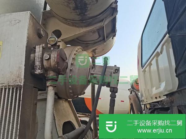 湖北出售二手16年國四歐曼攪拌車，大14拉16的罐