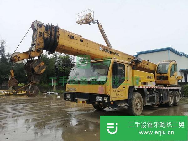 福建出售二手徐工25噸4節臂吊車車況良好手續齊全