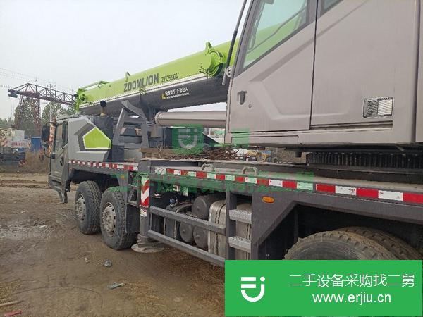 河南出售二手中聯55噸吊車手續齊全國五車況佳