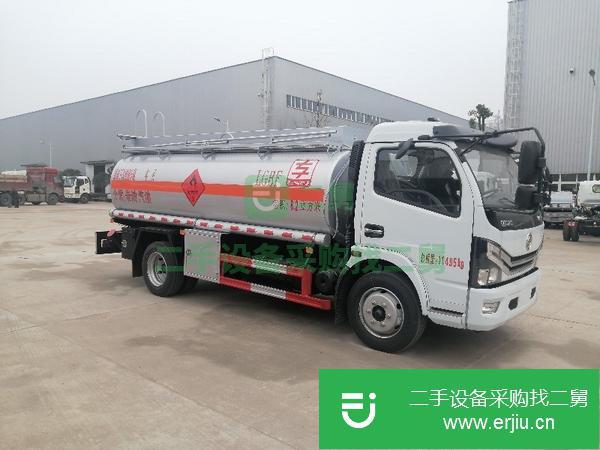 山東出售二手東風8噸油罐車陜齒法士特8檔變速箱玉柴150馬力可分期