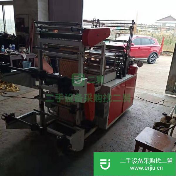 上海出售二手600雙層連卷平口制袋機(jī)