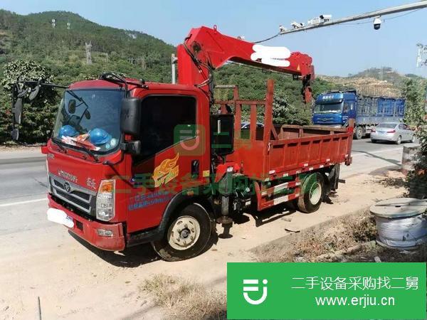 湖南出售二手19年12月藍牌隨車吊