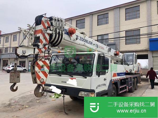 河南出售二手15年中聯(lián)QY25V542.1國四汽車吊
