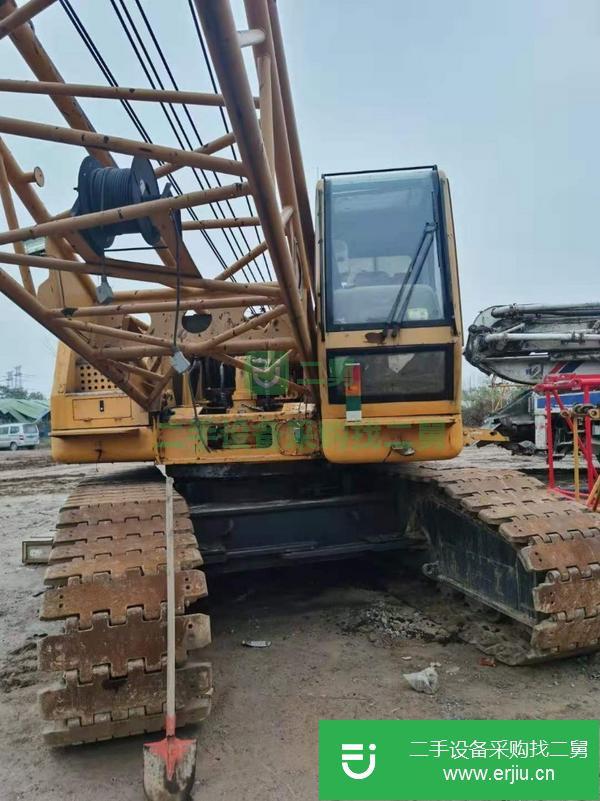 河南出售二手徐工QUY75履帶吊車