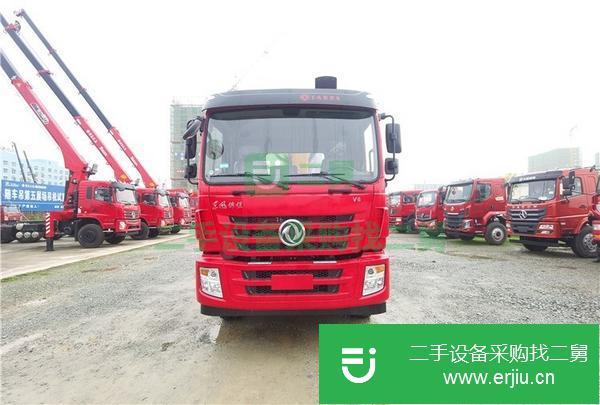 湖北出售二手國六東風錦程V6后八輪徐工10噸隨車吊