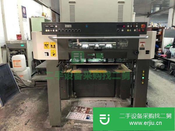 江蘇出售二手sm102對開5色印刷機(jī)