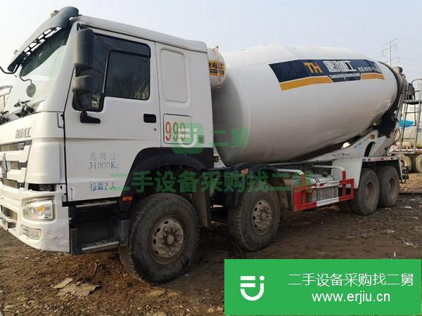 陜西出售二手17年國五豪沃大20方攪拌車