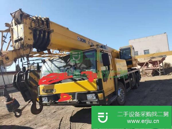 遼寧出售二手25k5徐工吊車無事故原車漆