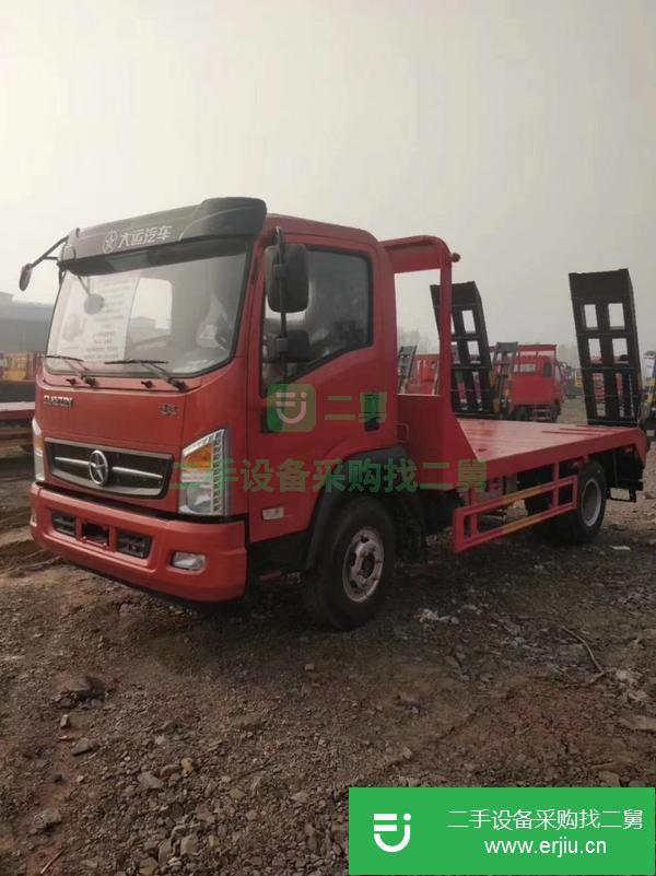 黑龍江出售二手江淮格爾發前四后八平板運輸車