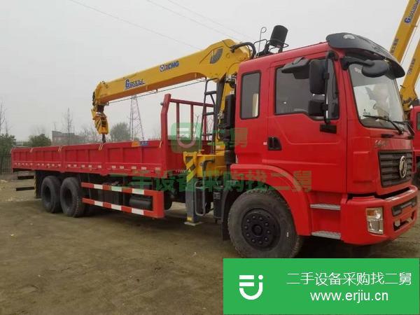寧夏出售二手12噸徐工隨車吊玉柴270馬力
