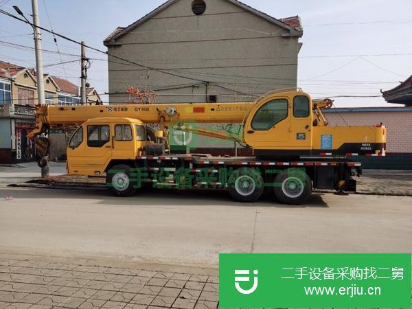山東出售二手徐工16D吊車無事故無漏油保養到位