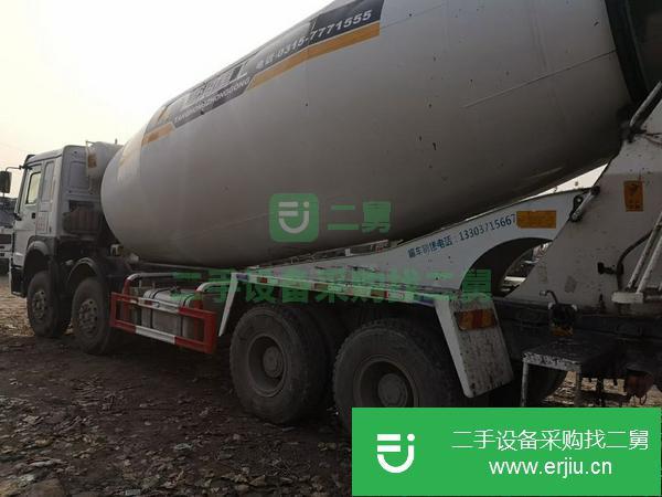 陜西出售二手17年國五豪沃大20方攪拌車