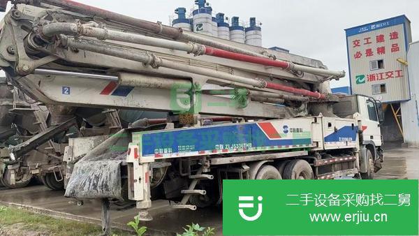 湖南出售二手中聯47米泵車原版原車車況可以