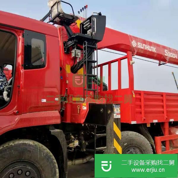 寧夏出售二手程力12噸隨車吊
