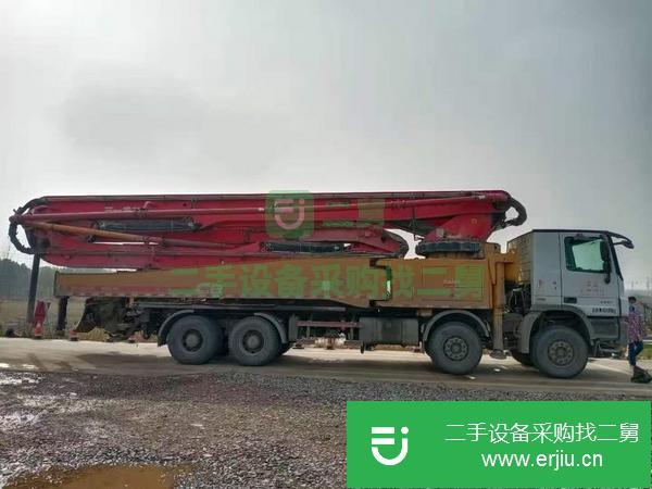 湖南出售二手三一國(guó)四56米泵車(chē)車(chē)況可以手續(xù)齊全