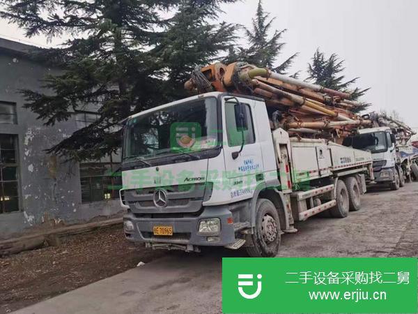 山西出售二手13年中聯49米泵車車輛保養到位，手續齊全包過戶