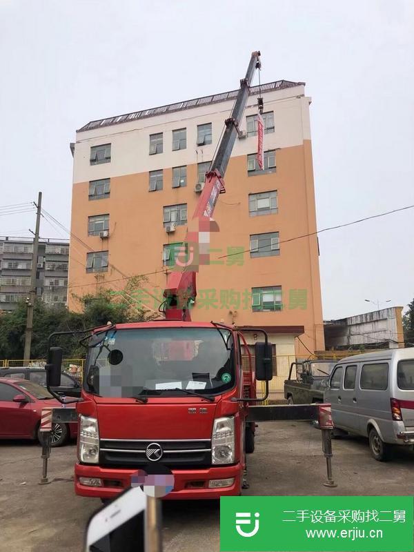 廣東出售二手18年國五藍牌隨車吊