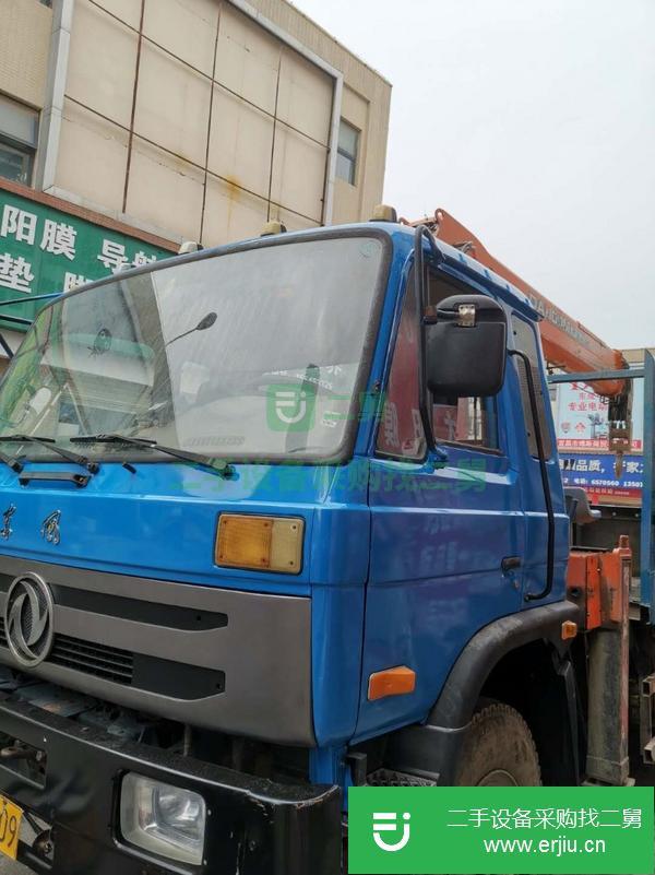 河南出售二手8噸4節(jié)隨車吊