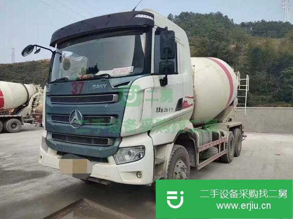 湖南出售二手三一大12方攪拌車,車長9945,國四濰柴336發動機