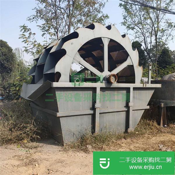 河南出售二手水輪式洗砂機