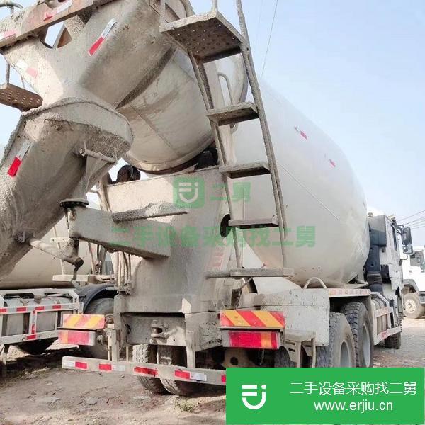 甘肅出售二手19年國五排放陜汽德龍F3000大14方混凝土攪拌車