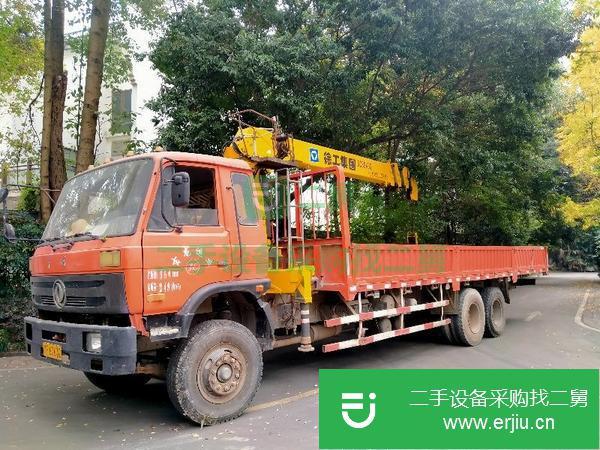 四川出售二手14年7月徐工8噸隨車吊