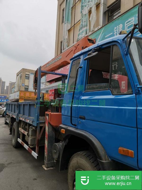 河南出售二手8噸4節(jié)隨車吊