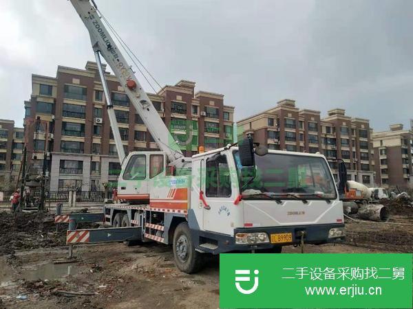 遼寧出售二手10年中聯25v5五節臂汽車吊