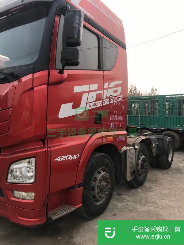 吉林出售解放牽引車，420馬力錫柴發動機