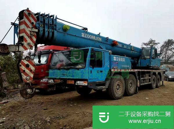 江西出售二手13年3月中聯(lián)80噸汽車吊