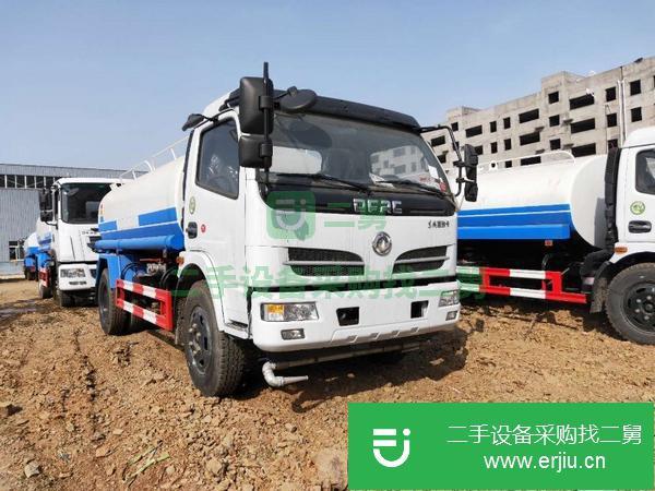 湖北出售二手8噸東風灑水車