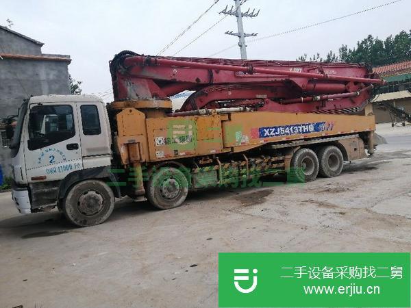 山東出售二手徐工49米泵車