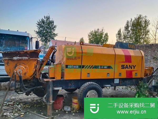 河北出售二手三一拖泵
