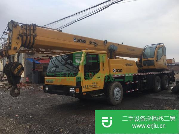 山東出售二手徐工 25K5-1吊車手續齊全包過戶提檔