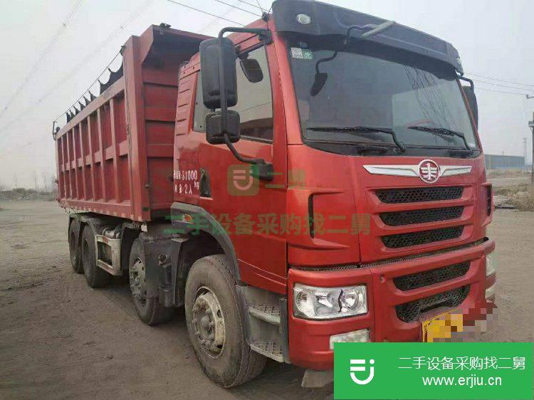 河北出售二手一汽解放270馬力自卸車國五保險(xiǎn)齊全