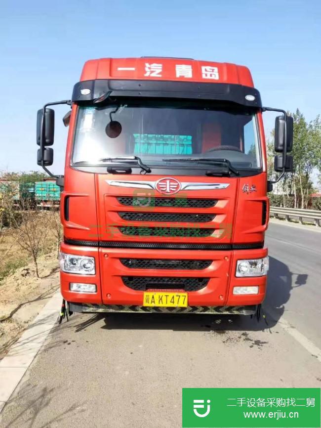 河北出售二手青島解放牽引車
