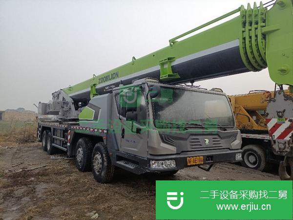 河南出售二手中聯55噸吊車手續齊全國五車況佳