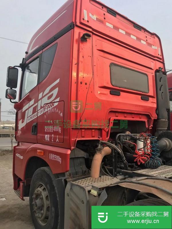 吉林出售解放牽引車，420馬力錫柴發動機