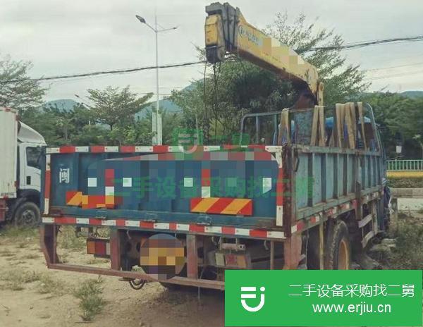 福建出售二手7噸隨車吊車況良好可提檔過戶