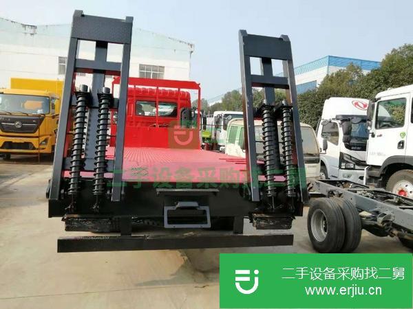 湖北出售二手東風單橋平板運輸車陜齒8檔玉柴180馬力