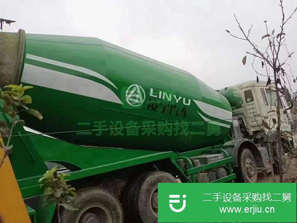 浙江出售二手國五輕量化豪沃大12方攪拌車